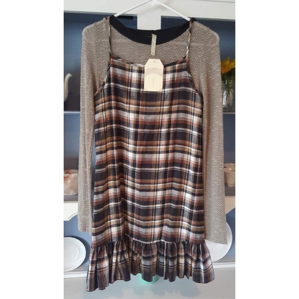 Jesse & J Plaid Dress